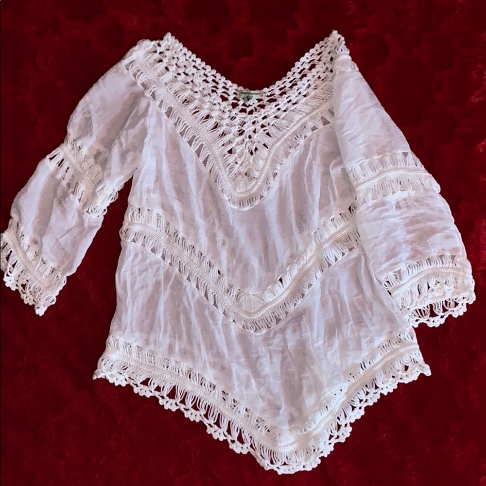 Lace Swimsuit Cover Up